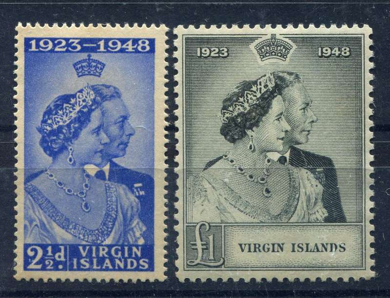 British Virgin Islands - Royal Silver Wedding - 1949 - MNH