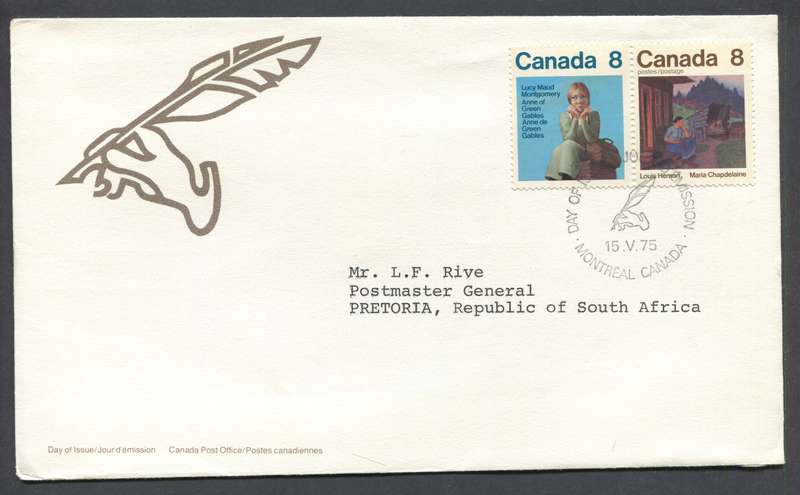Canada - FDC - 1975