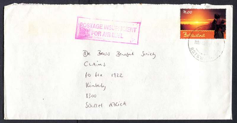Botswana - "Maxi" Size Cover