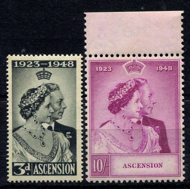 Ascension - Royal Silver Wedding - 1948 - MNH