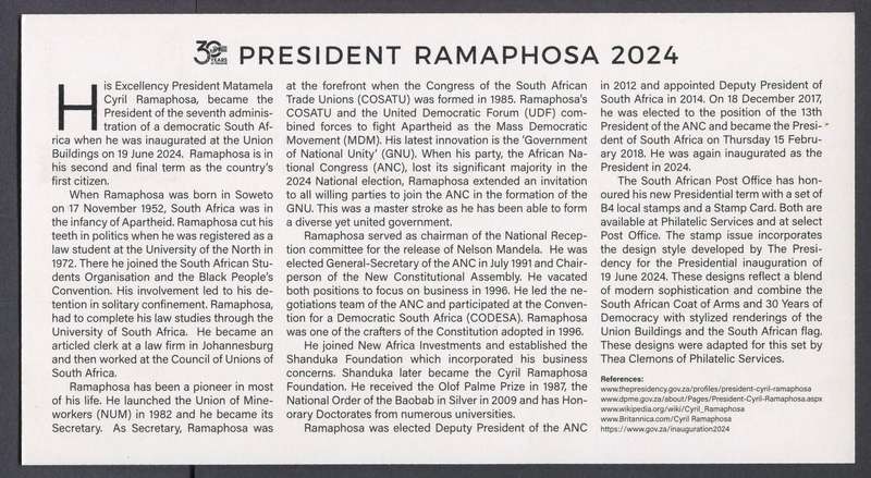 RSA - FDC - Card No 8.003 - 2024