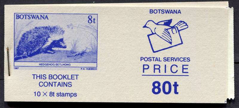 Botswana - Complete Booklet of 10 - 1989 - MNH