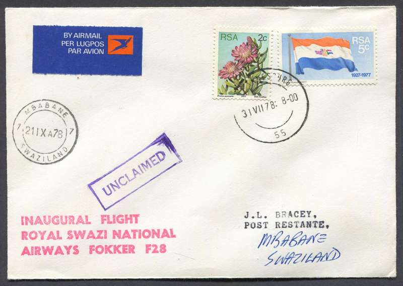 RSA - Flight Cover - Unclaimed