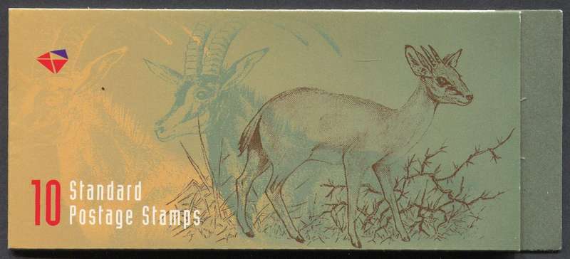 RSA - Booklet - Pane Dated 1998.08.07 - MNH