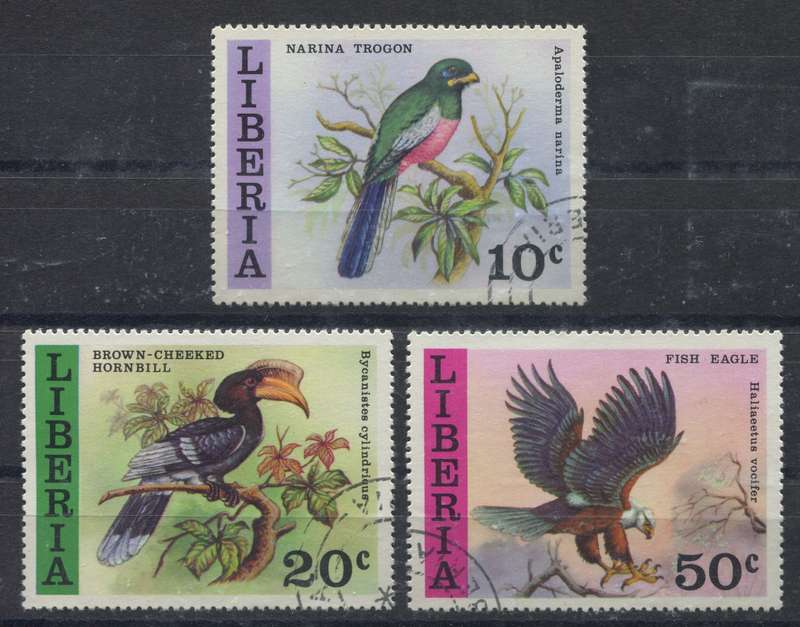 Liberia - Birds - 1977 - Used