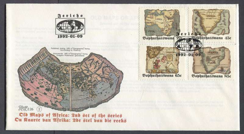 Bophuthatswana - FDC no 2.26 - 1992
