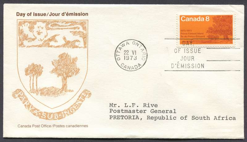 Canada - FDC - 1973