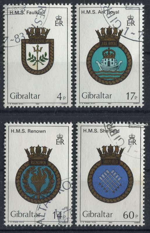 Gibraltar - 1983 - Used(CTO) Hinged
