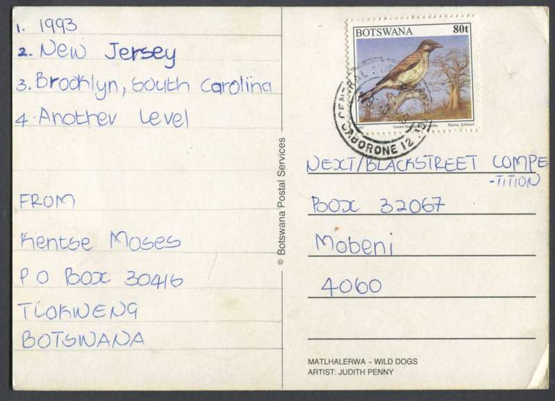 Botswana - Post Card