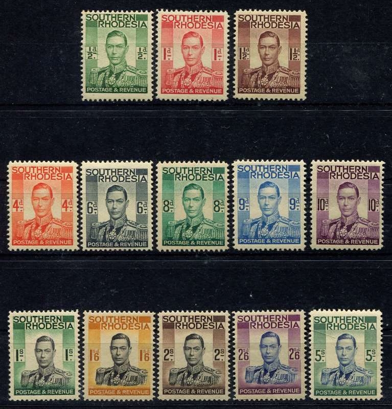 Southern Rhodesia - 1937 - MM