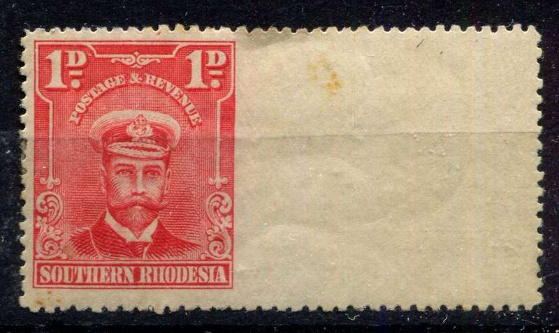 Southern Rhodesia - Imperforated Between Gutter - 1924 - MM