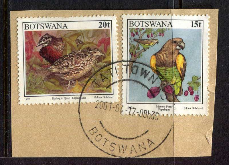 Botswana - Used On Piece