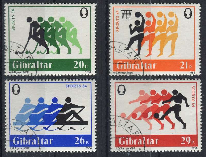 Gibraltar - 1984 - Used(CTO) Hinged