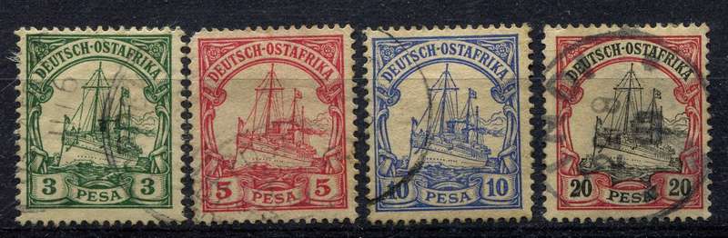 German East Africa - 1901 - Used