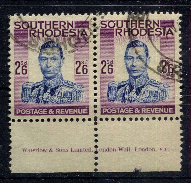 Southern Rhodesia - 1937 - Used