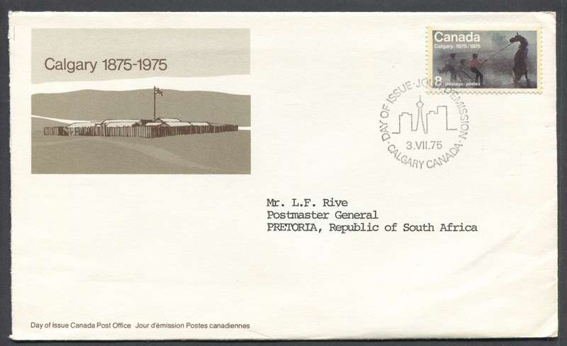 Canada - FDC - 1975