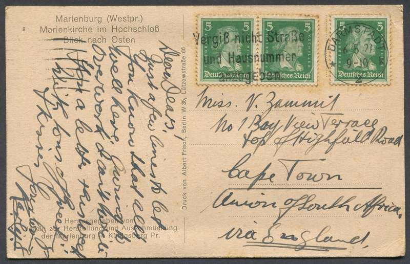 Germany - Post Card
