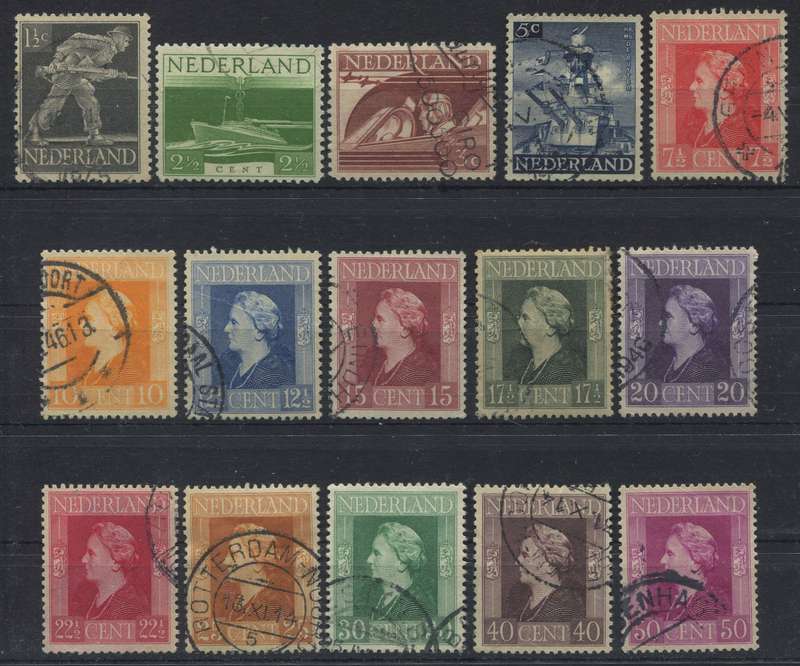 Netherlands - 1944 - Used
