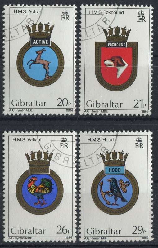 Gibraltar - 1984 - Used(CTO) Hinged