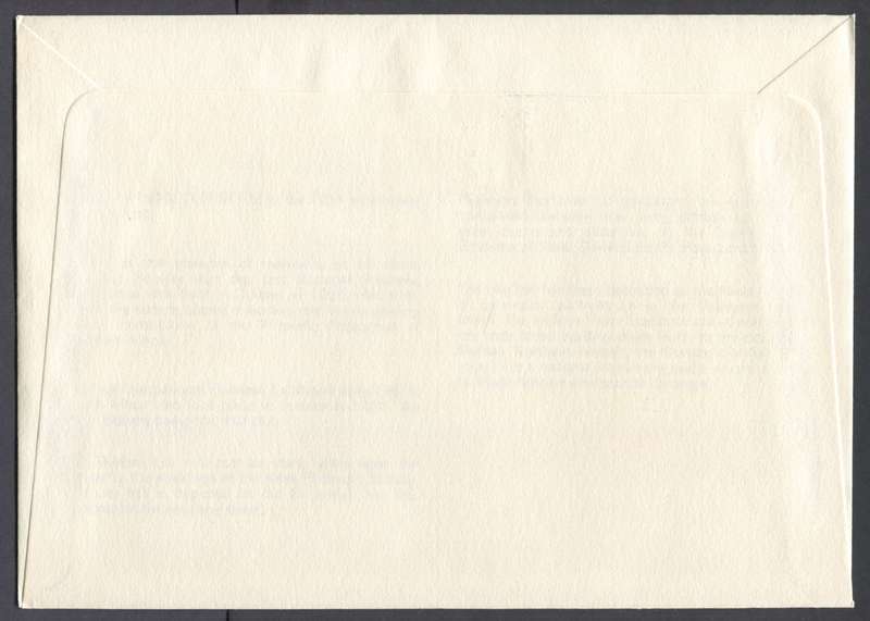 RSA - Cover with Cinderella Miniature Sheet