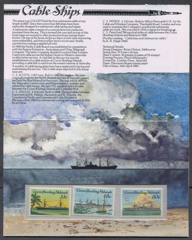 Cocos Islands - Presentation Pack - 1985 - MNH