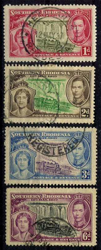 Southern Rhodesia - 1937 - Used