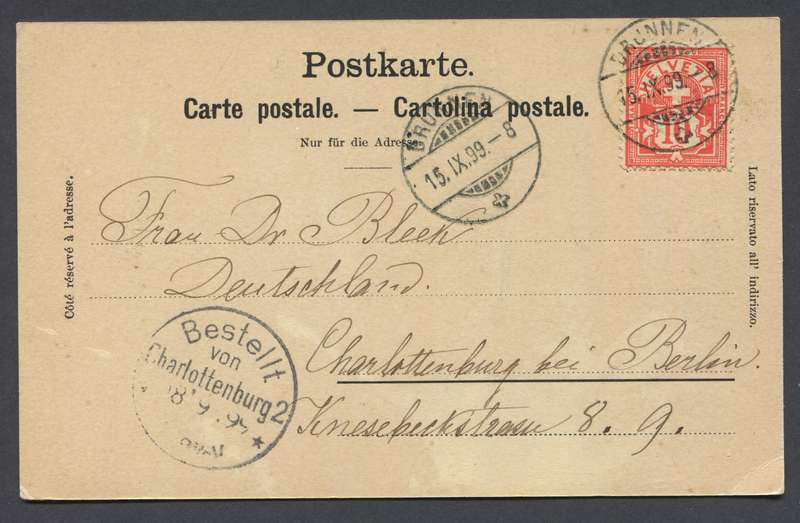 Switzerland - Post Card