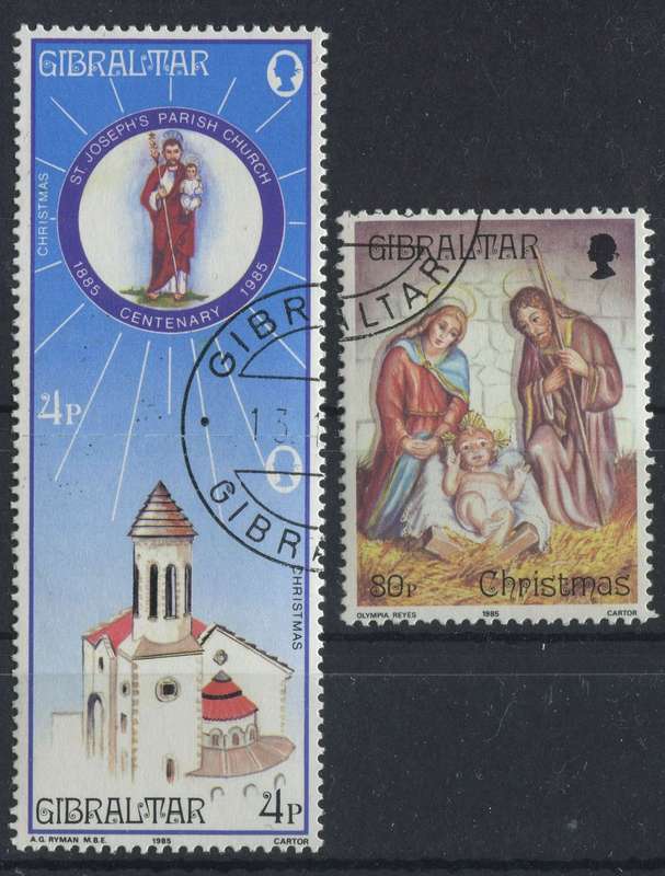 Gibraltar - 1985 - Used(CTO) Hinged