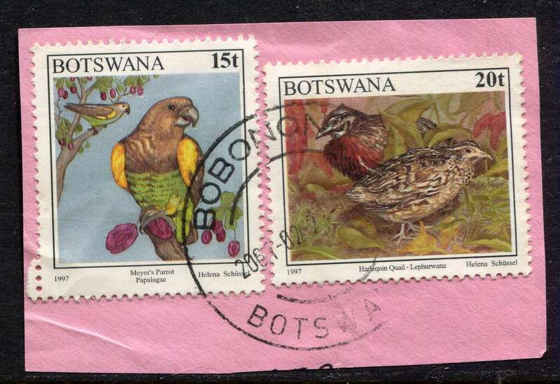 Botswana - Used On Piece