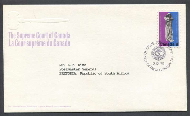 Canada - FDC - 1975
