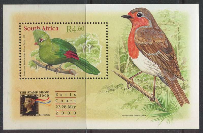 RSA - Miniature Sheet - 2000 - MNH