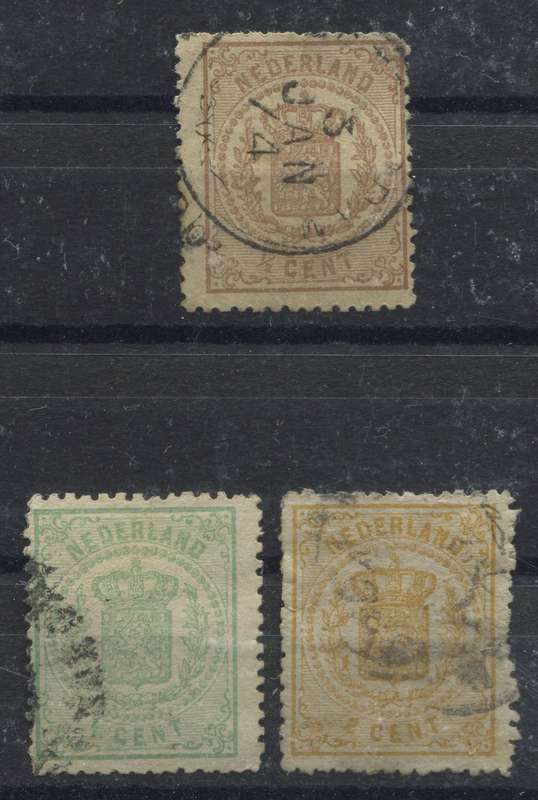 Netherlands - 1869 - Used