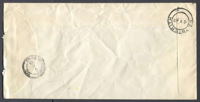 RSA - Cover Registered At Bloemfontein Post Office - Express