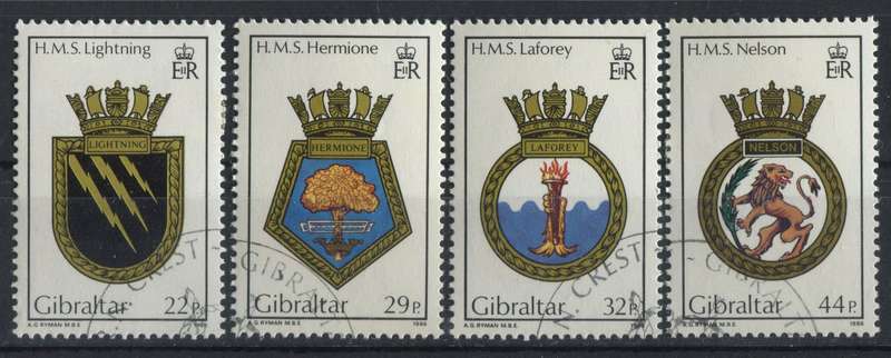 Gibraltar - 1986 - Used(CTO) Hinged