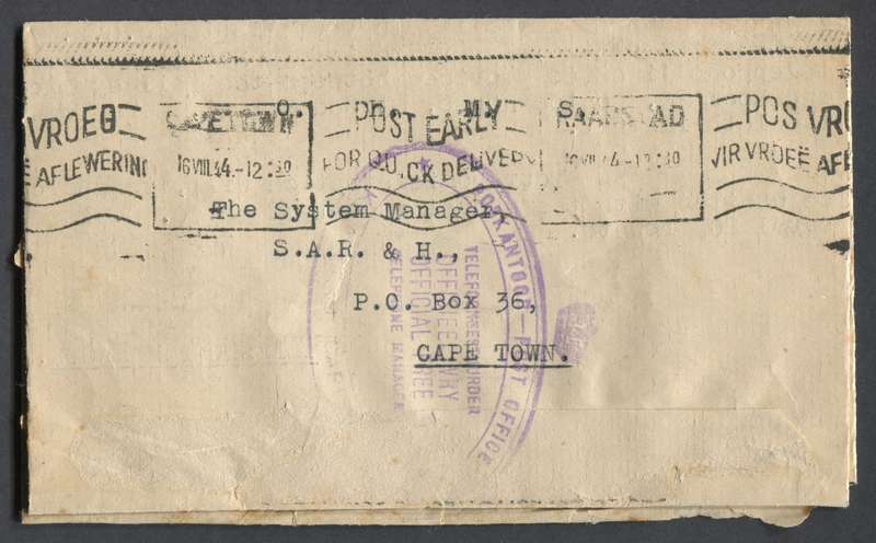 Union of SA - Cover