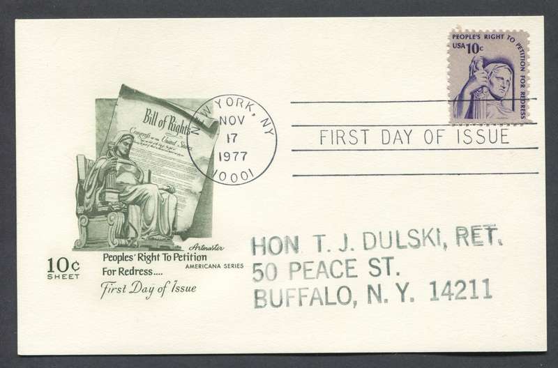USA -  FD Post Card - 1977