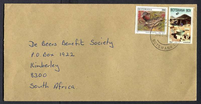 Botswana - "Maxi" Size Cover