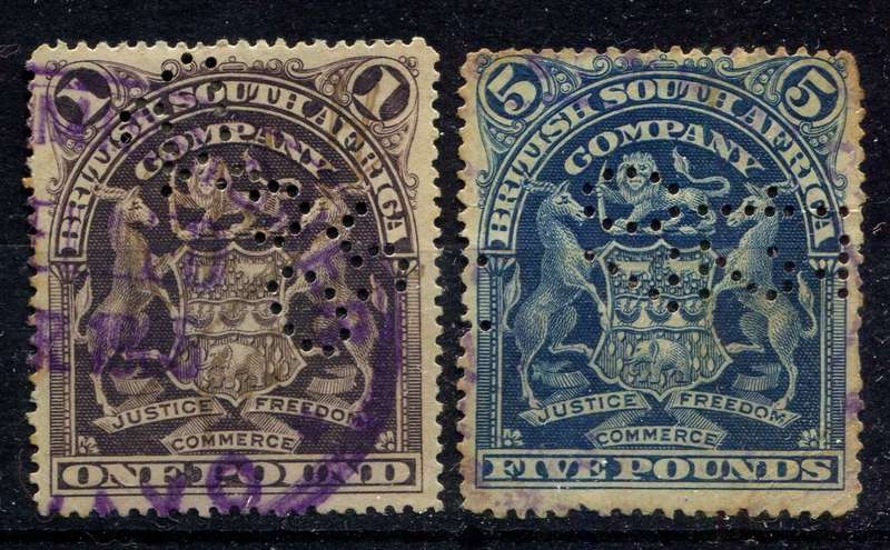 BSAC - 1898 - Fiscally Used