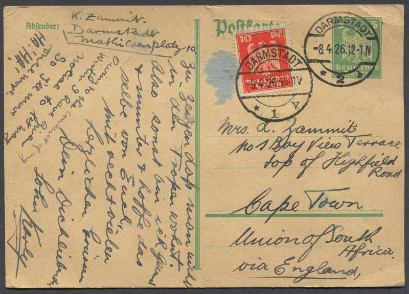 Germany - Post Card