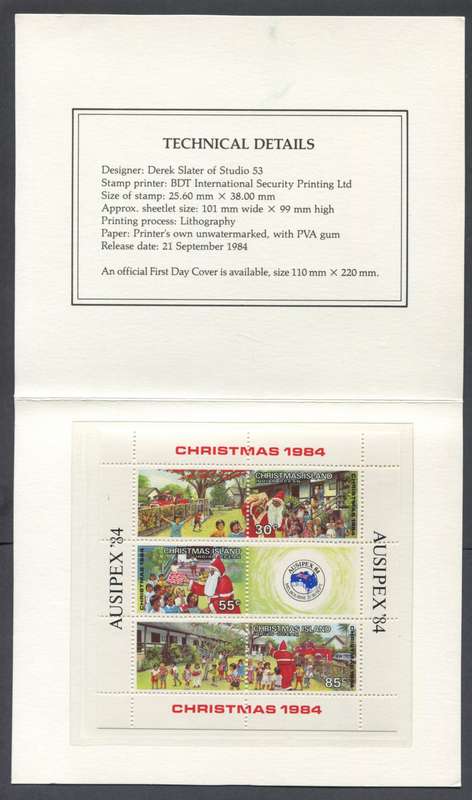 Christmas Island - Presentation Pack - 1984 - MNH