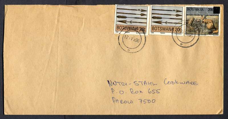 Botswana - "Maxi" Size Cover