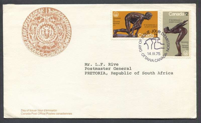 Canada - FDC - 1975