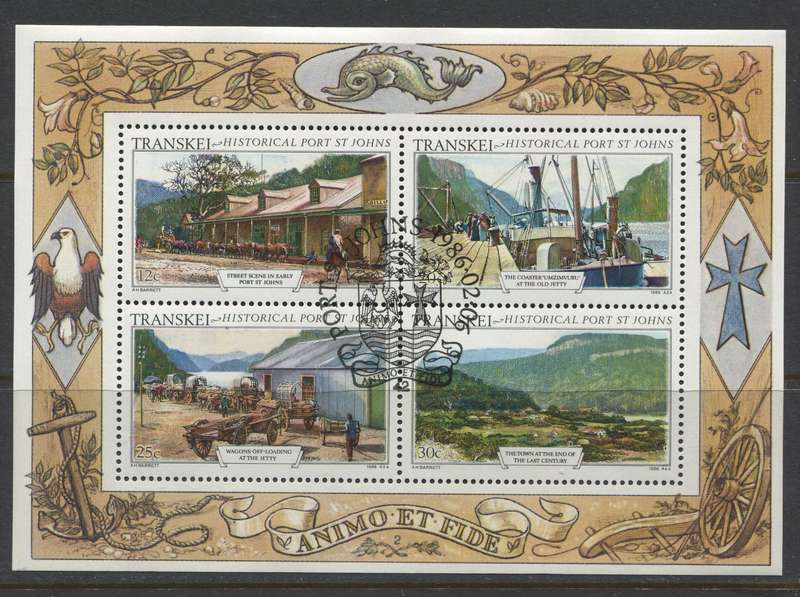 Transkei - Miniature Sheet - 1986 - Used(CTO)