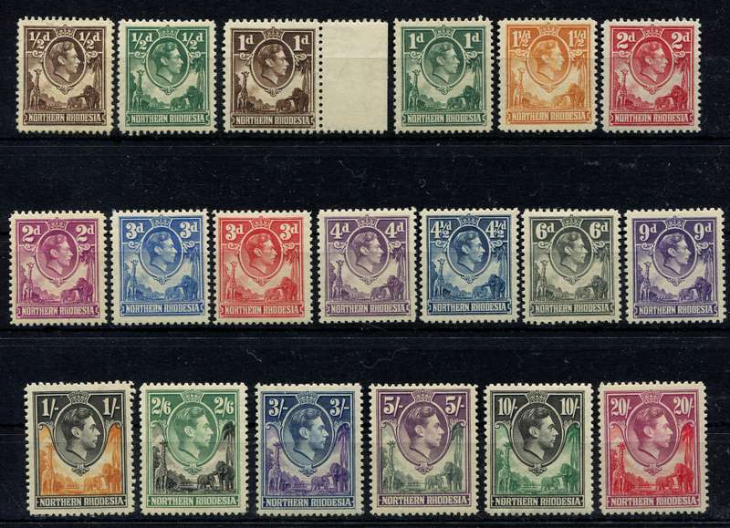 Northern Rhodesia - 1938 - MM