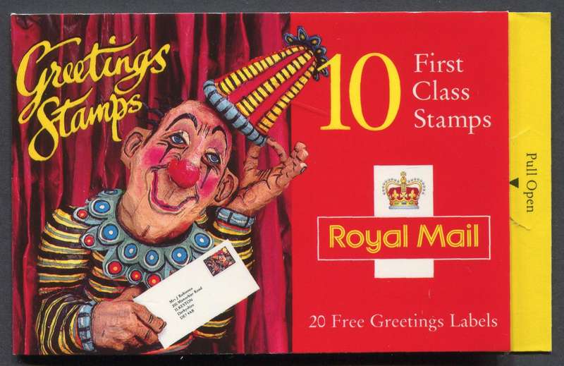 Great Britain - Greetings Stamp - Booklet - 1995