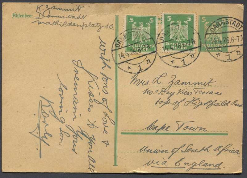 Germany - Post Card