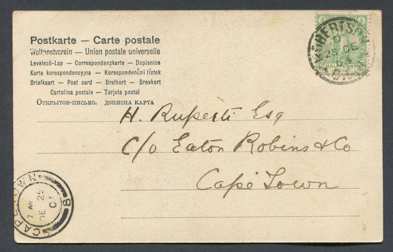 Cape of Good Hope - Post Card