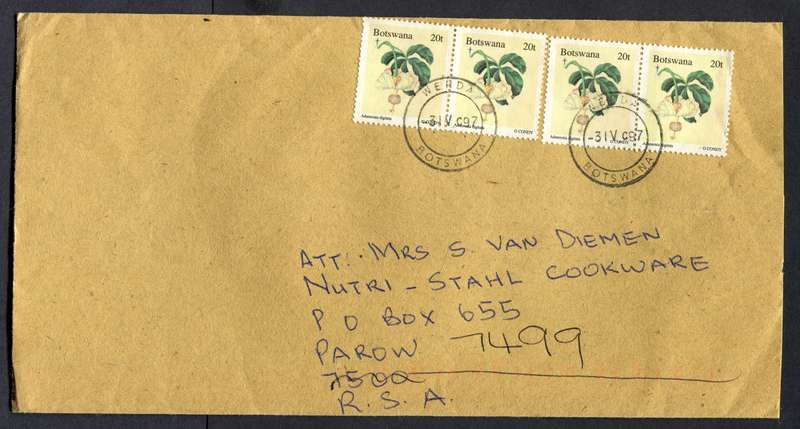 Botswana - "Maxi" Size Cover