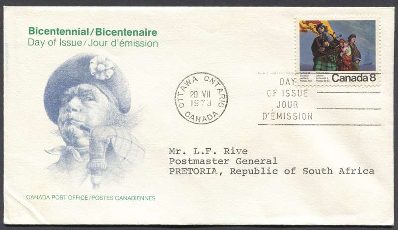 Canada - FDC - 1973