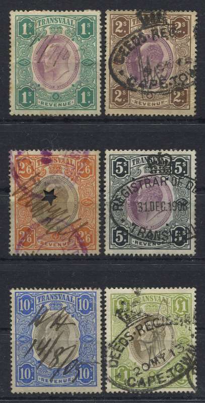 Transvaal - 1902/6 - Revenue - Used